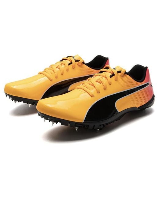 PUMA Yellow Evospeed Prep Sprint 3 'Sun Stream' for men