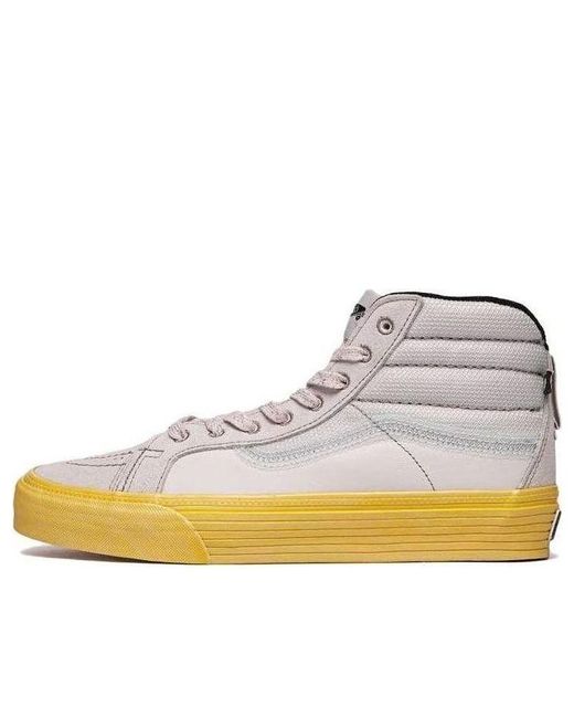 Vans Gray Sk8-Hi Notchback Split Vr3 Lx 'Light' for men