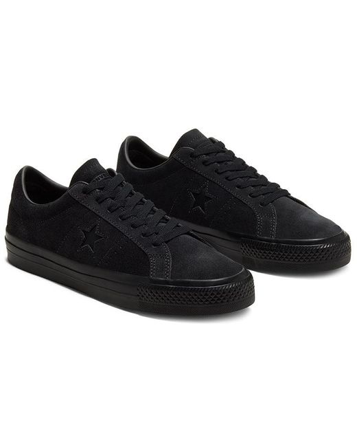Converse Black One Star Pro Low 'Triple' for men