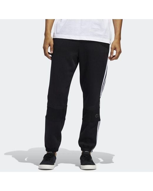 Adidas Black Originals Ts Trf Sp Sports Pants for men