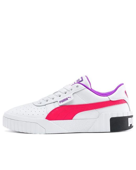 PUMA Cali Chase 'white' in Pink | Lyst