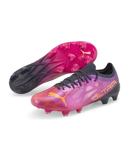 PUMA Purple Ultra 1.4 Fg Ag 'Festival Fuchsia' for men