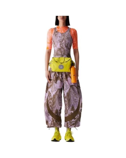 Adidas Brown (Wmns) By Stella Mccartney Truecasuals Woven Track Pants