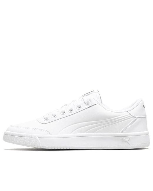 PUMA White Court Breaker Bold Casual Board Shoes for men
