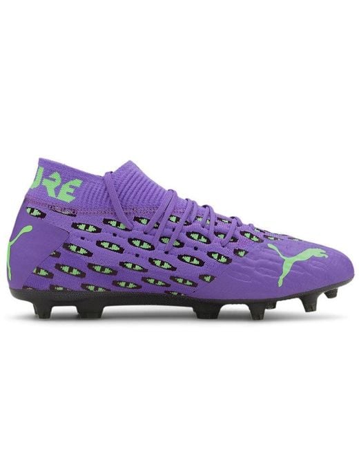 PUMA Purple Future 6.1 Fg/Ag for men