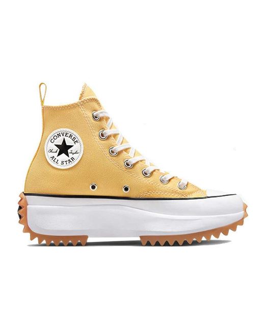 Converse Metallic Run Star Hike High 'Citron Zest Gum' for men