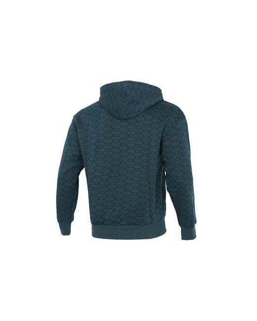PUMA Blue Luxe Aop Full Print Logo Knit for men