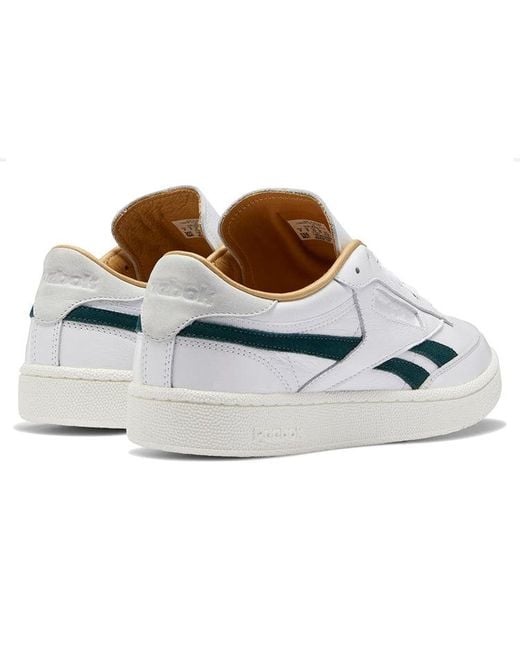 Reebok White Club C Revenge Forest' for men