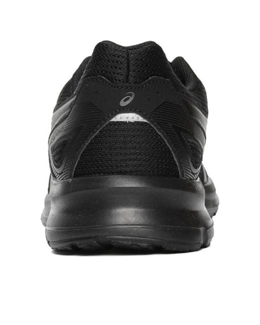 Asics Black Jog 100 2 4E Wide 'Triple' for men