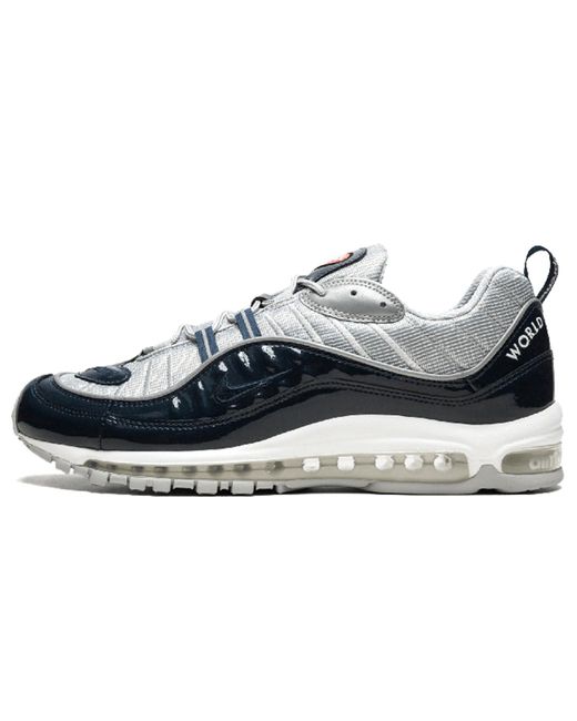 Nike Supreme X Air Max 98 'obsidian' in Blue for Men | Lyst