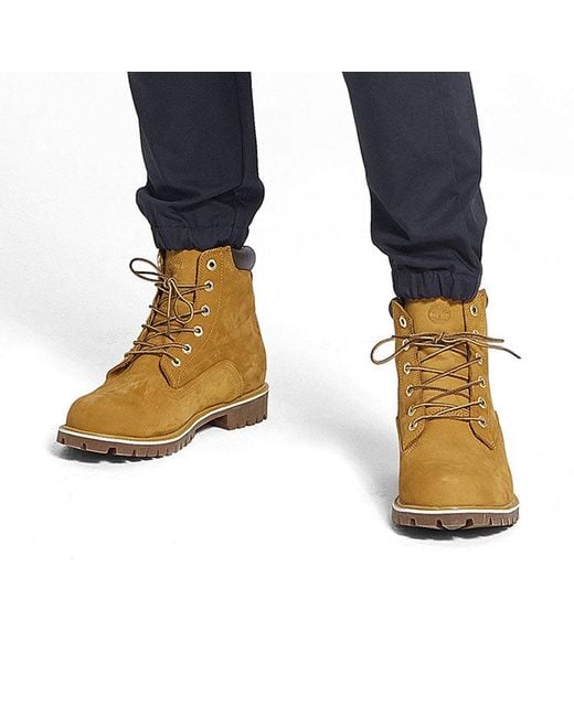 Timberland Natural 6 Inch Basic Alburn Waterproof Boots 'Wheat' for men
