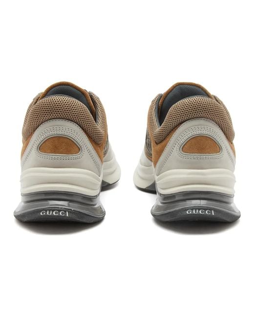 Gucci Brown Run Sneaker 'Light' for men