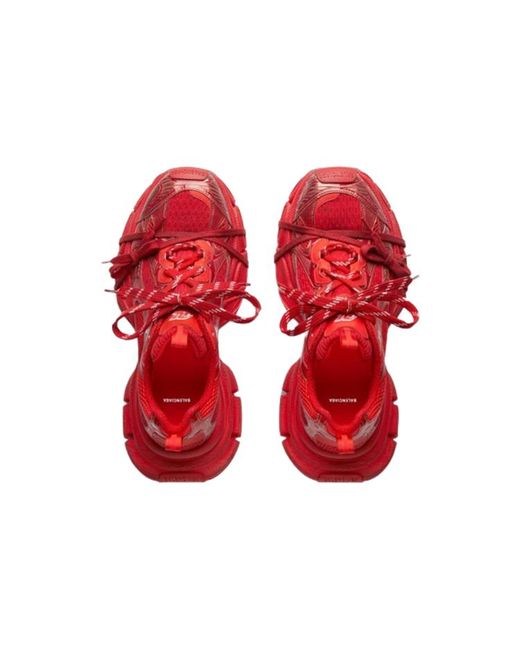 Balenciaga Red 3Xl Sneakers for men