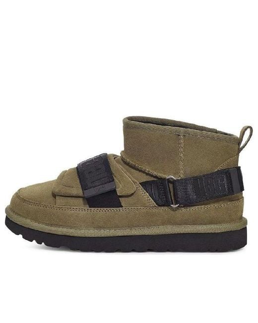 Ugg Green Classic Ultra Mini Hybrid
