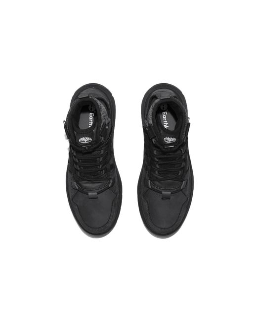 Timberland Black (Wmns) Earthkeepers By Rburn Timberloop Utility Boots Nubuck'