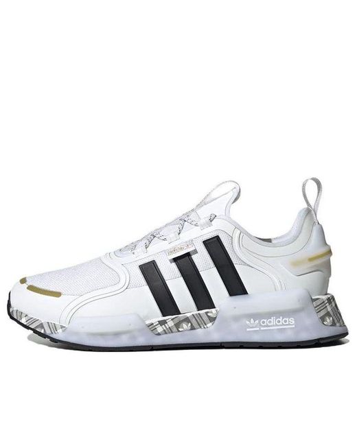 Adidas Blue Nmd_R1 V3 Plaid' for men