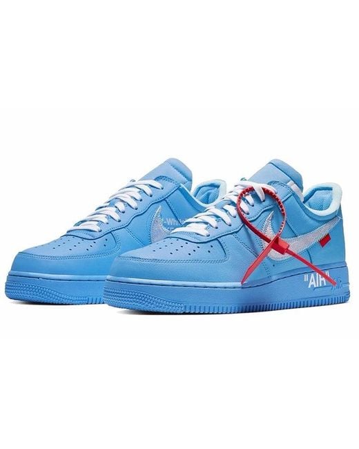 Nike Blue X Off- Air Force 1 Low '07 'Mca' for men