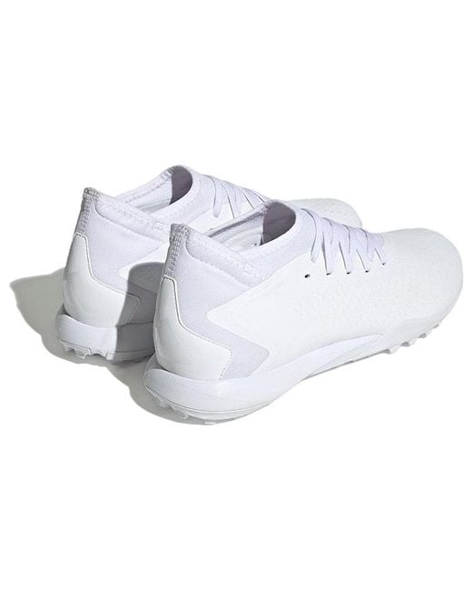 Adidas White Predator Accuracy.3 Tf 'Pearlized Pack' for men