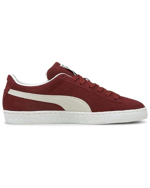 PUMA Brown Suede Classic 21 'Cabernet' for men