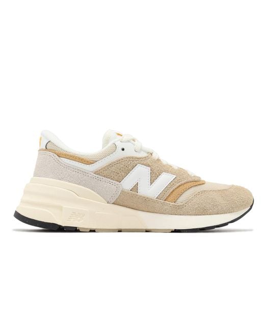 New Balance White 997R 'Dolce Sandstone' for men