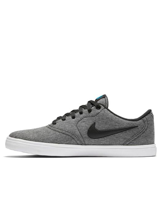 Nike Brown Check Solarsoft Canvas Sb for men