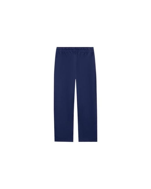 Li-ning Blue Badfive Graphic Straight Sweatpants for men