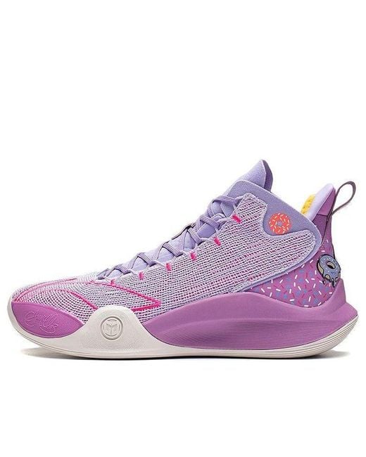 Li-ning Purple Cj1 Mid C.J. Mccollum 'Donut' for men