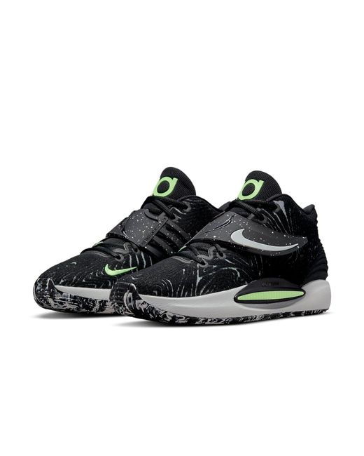 Nike Black Kd 14 Lime Glow' for men