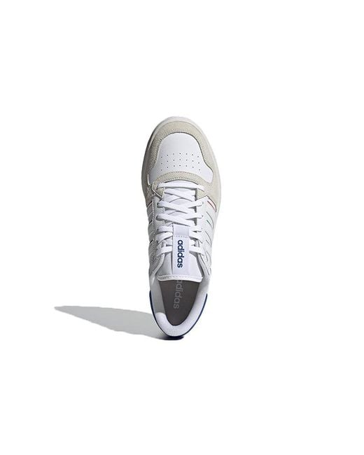 Adidas White Breaknet Plus for men
