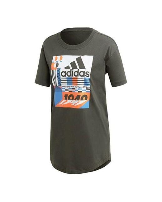Adidas Gray (Wmns) Sports Round-Neck