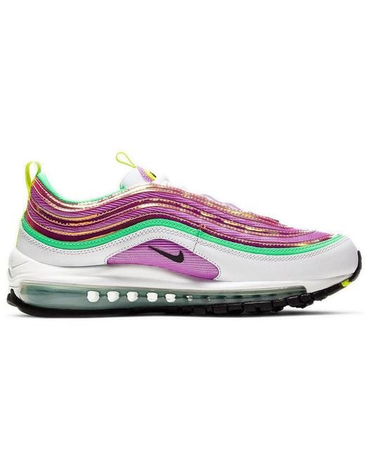 Nike White Air Max 9 'multi-color'