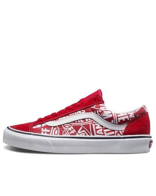Vans Red Style 36 Sneakers for men