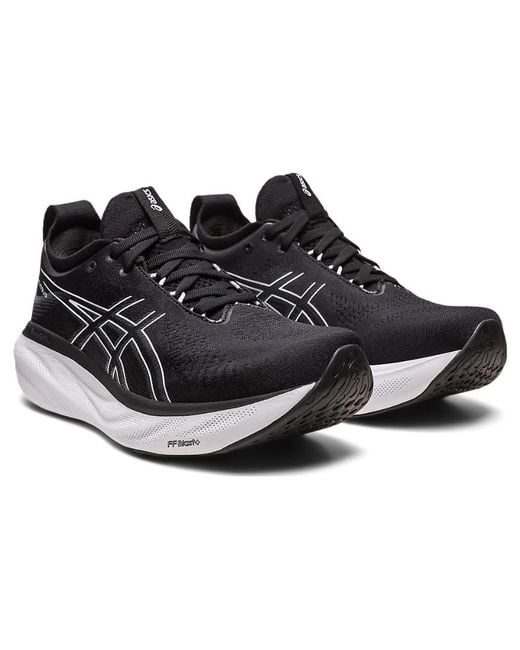 Asics Black (Wmns) Gel-Nimbus 25 Wide Pure'