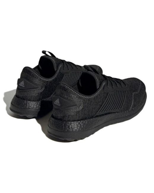 Adidas Black Zg Boost Running Shoes 'Core' for men
