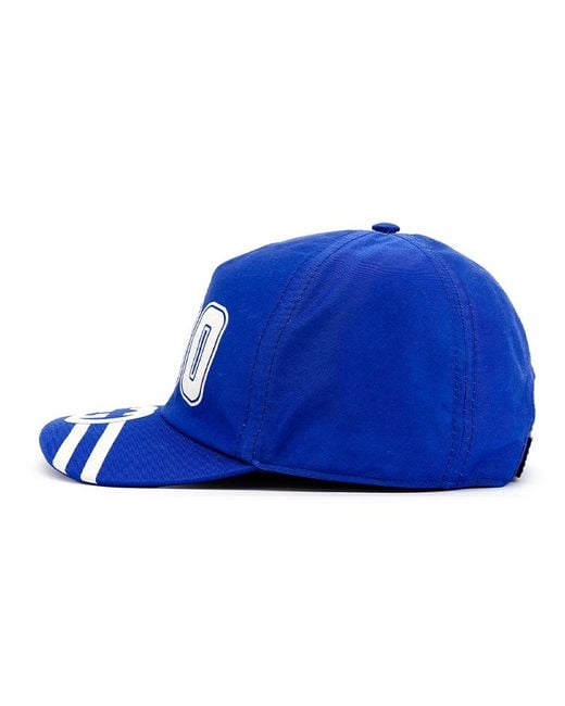 Gucci Blue 100 Baseball Velcro Strap Cap