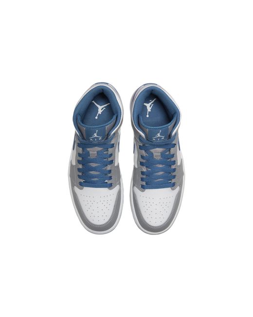 Nike Blue 1 Mid 'Cement True' for men