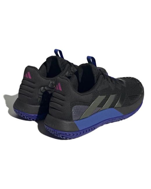Adidas Blue Solematch Control Tennis Shoes 'Core Lucid Fuchsia' for men