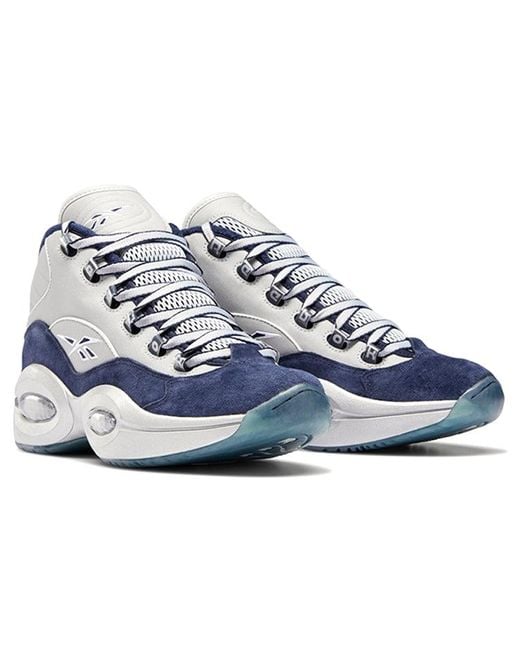 Reebok Blue Question Mid 'Dallas Cowboys' for men