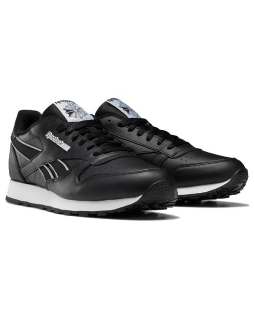 Reebok Black Classic Leather And' for men