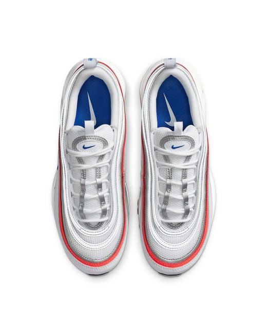 Nike White (Wmns) Air Max 97 Essential 'Flash Crimson'
