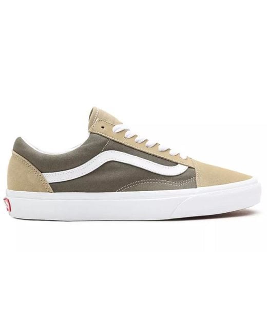 Vans White Old Skool 'Cornstalk Grape Leaf' for men