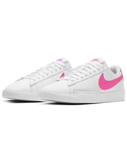 Nike Pink (Wmns) Blazer Low Le 'Laser Fuchsia'