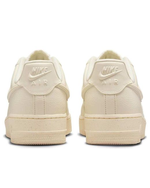 Nike White (Wmns) Air Force 1 Low '07 Next Nature 'Coconut Milk Bulbous Swoosh'