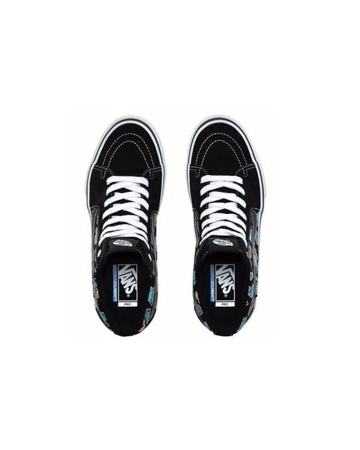 Vans Black Sk8-Hi Pro 'Vanosaur' for men