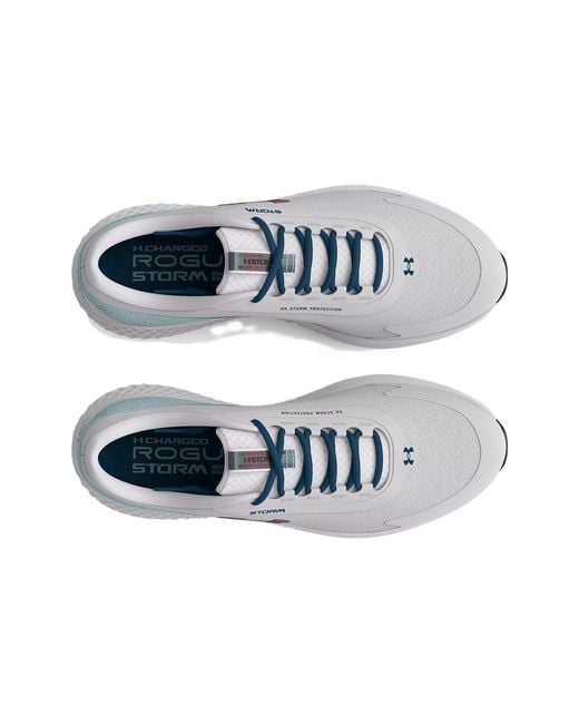 Under Armour White (Wmns) Charged Rogue 3 Storm 'Halo Fuse'
