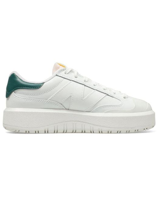 New Balance White Ct302 Vintage' for men