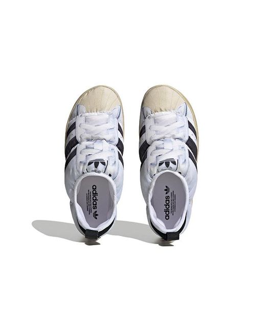 Adidas Blue Puffylette 'Superstar' for men