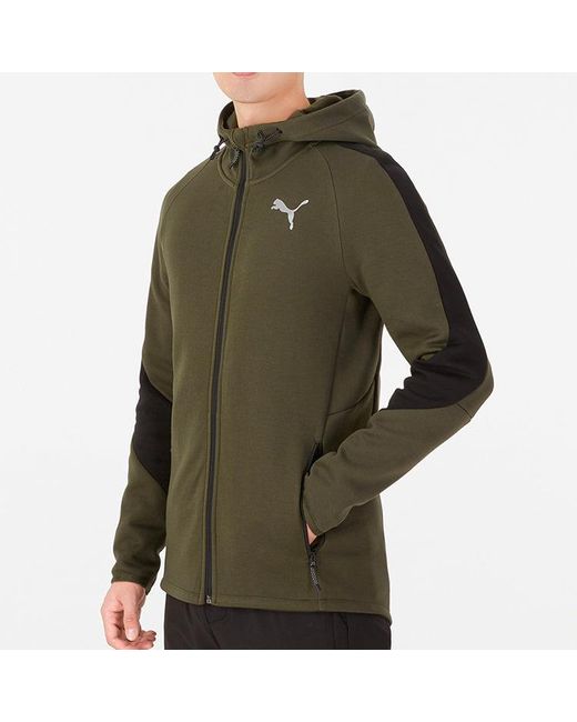 PUMA Green Casual Logo Printing for men