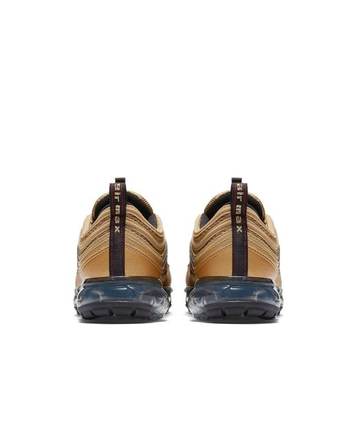 Nike Brown Air Vapormax 97 'metallic Gold' for men