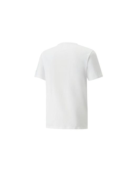 PUMA White X Batman Graphic Tee for men